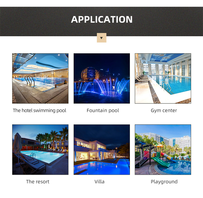 Resin Filled Pool Light