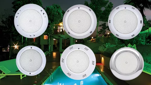 resin filled pool light，underwater light, swimming pool light